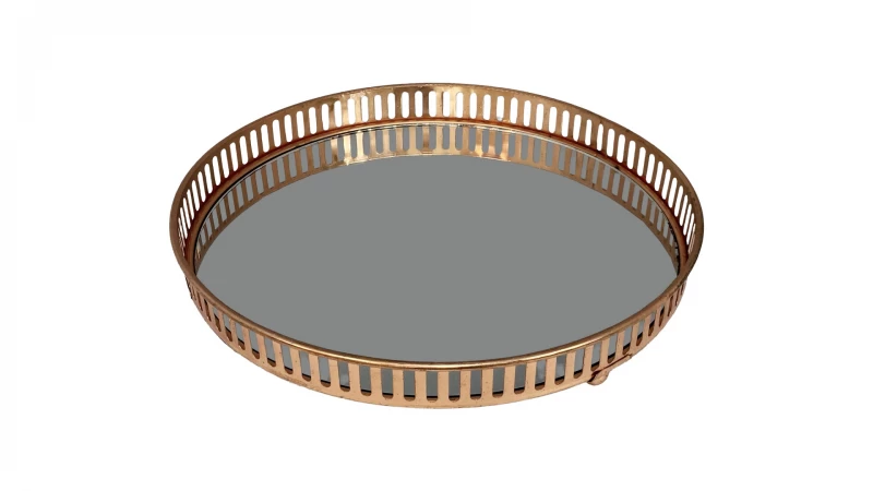 DC BANDEJA GLAS METAL FH190702M COPPER La Francesa