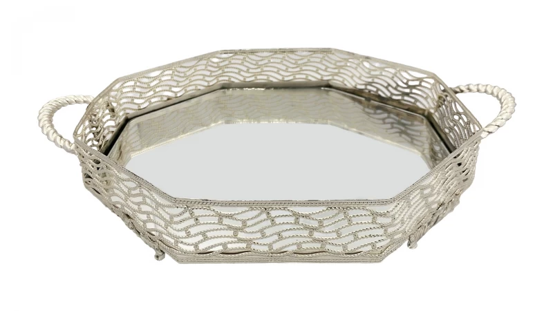 DC BANDEJA    25CM GOLD   TRAY T0219 La Francesa