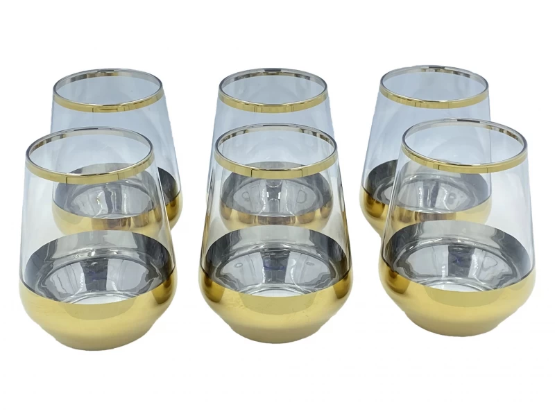 DC  STEMMED GLASS 6PCS   M0041536-000772 La Francesa