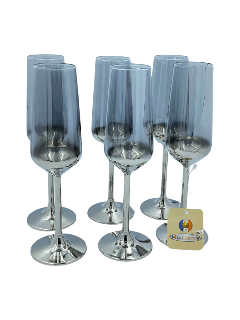 DC  STEMMED GLASS 6PCS   M0440079-000634 La Francesa