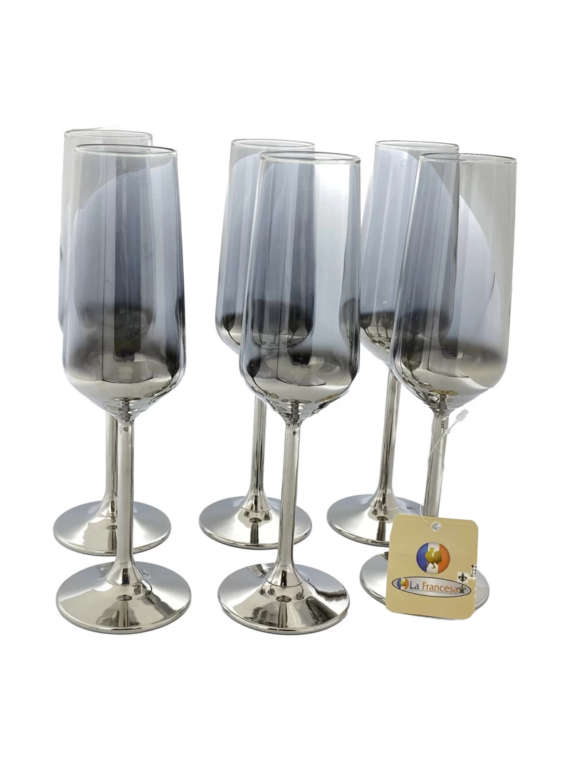 DC  STEMMED GLASS 6PCS   M0440079-000634 La Francesa