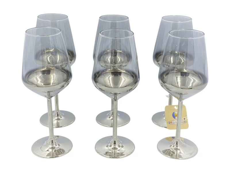 DC  STEMMED GLASS 6PCS   M0440080-000208 La Francesa