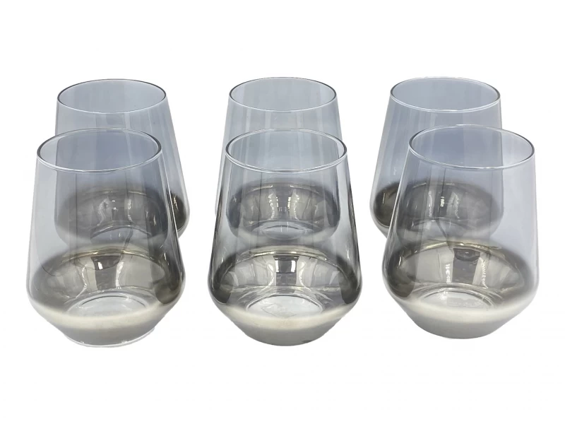 DC  STEMMED GLASS 6PCS   M0041536-000652 La Francesa